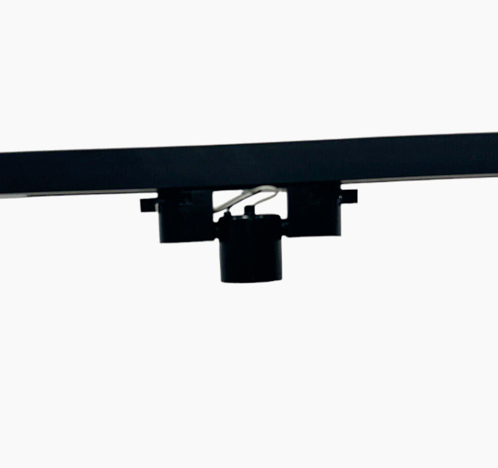 Portalampada per binario monofase E27 adattatore per lampadine pista - ambraled
