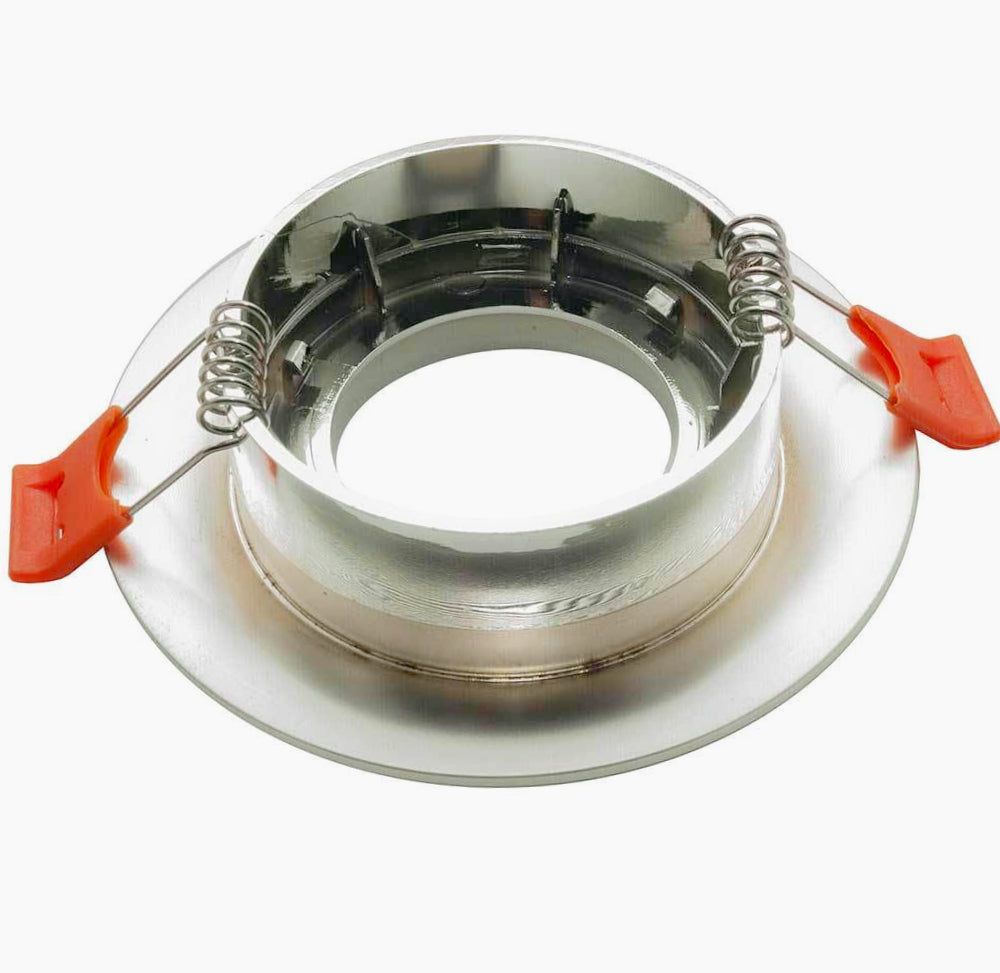 Portafaretto incasso con effetto brillantini oro/argento – Per controsoffittatura - ambraled