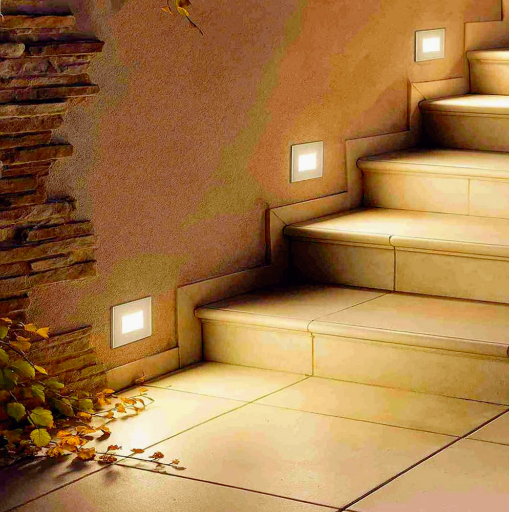 Segnapasso LED 4W da incasso 503 IP65 con tecnologia CCT - ambraled