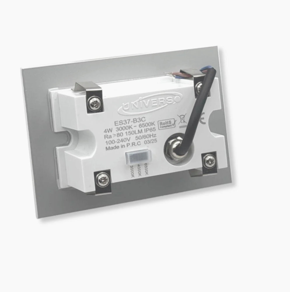 Segnapasso LED 4W da incasso 503 IP65 con tecnologia CCT - ambraled