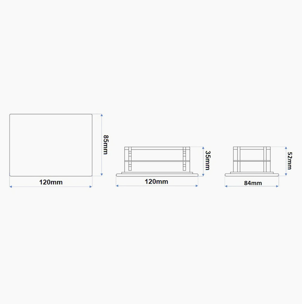 Segnapasso LED 4W da incasso 503 IP65 con tecnologia CCT - ambraled