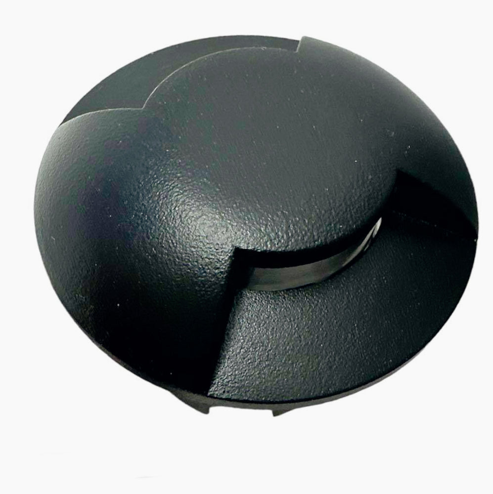 Faretto calpestabile LED 1W – 2 fasci luce esterno vialetti IP67 - ambraled