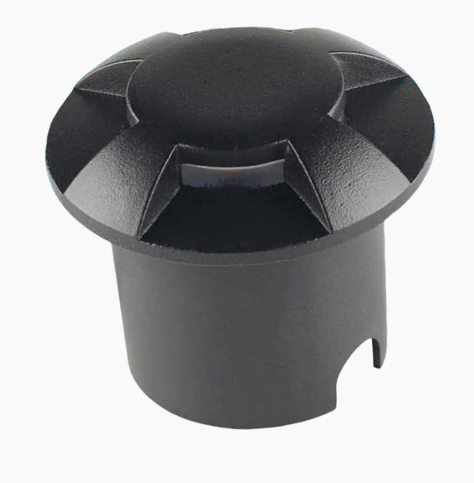 Faretto calpestabile LED 1W – 3 fasci luce esterno vialetti IP67 - ambraled