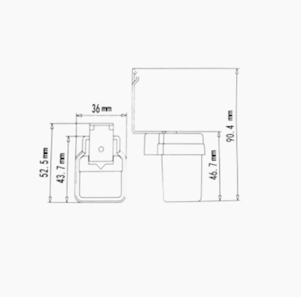 Sensore crepuscolare per lampade e faretti, corrente massima 6A, adatto per uso interno ed esterno, protezione IP44, funzione di interruttore automatico - ambraled