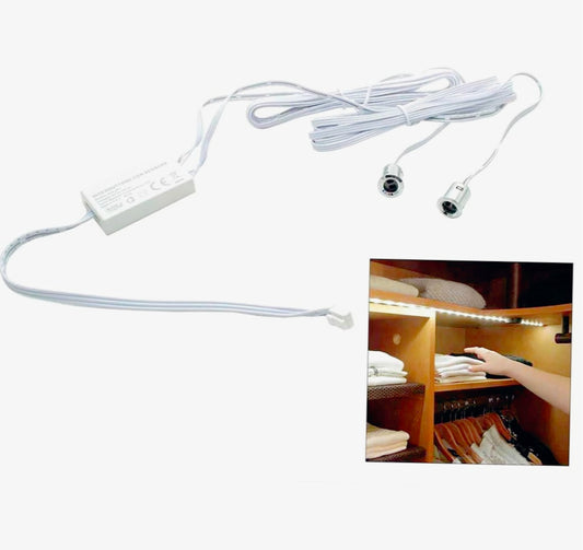 Kit doppio sensore interruttore – per luci LED strip 12/24V - ambraled