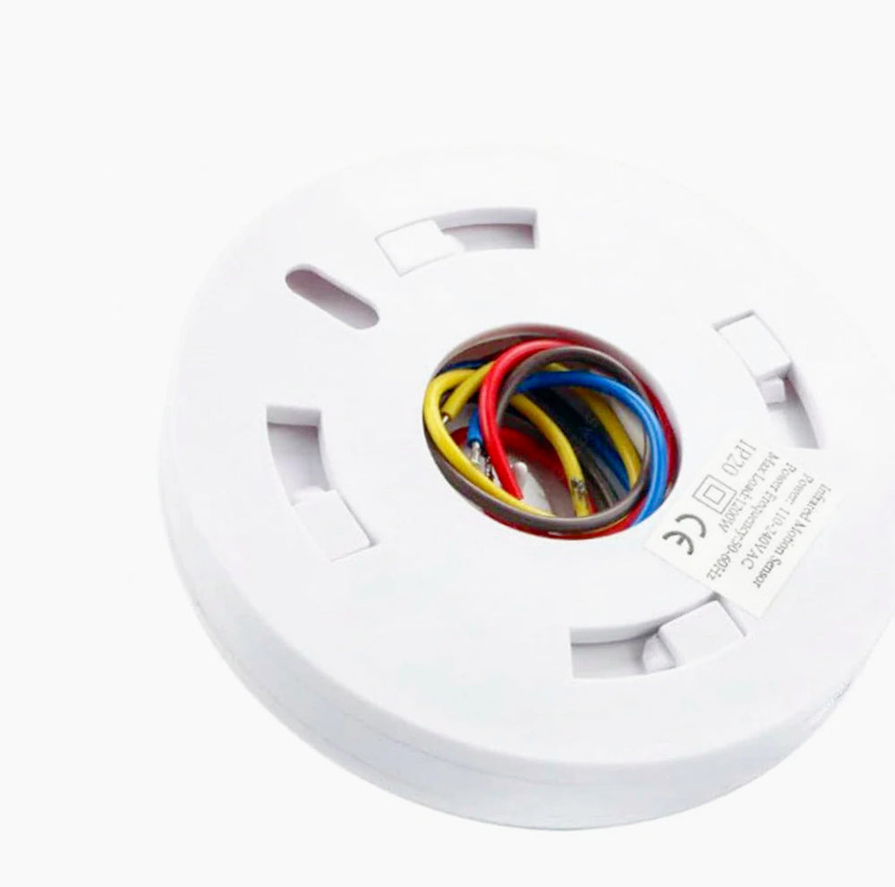 Sensore di movimento per fari e lampade fino a 1200 W, con rilevamento della presenza a 360° - ambraled