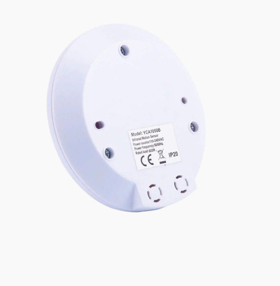 Sensore di movimento per fari e lampade fino a 800 W, con rilevamento della presenza a 360° - ambraled