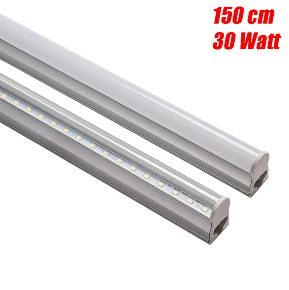 Sottopensile LED plafoniera neon tubo 150 cm – 30W, regolabile, luce continua - ambraled