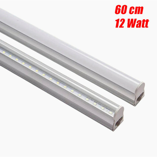 Sottopensile LED plafoniera neon tubo 60 cm – 12W, regolabile, luce moderna - ambraled
