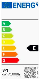 Sottopensile LED plafoniera neon tubo 90 cm – 18W, regolabile, luce moderna - ambraled