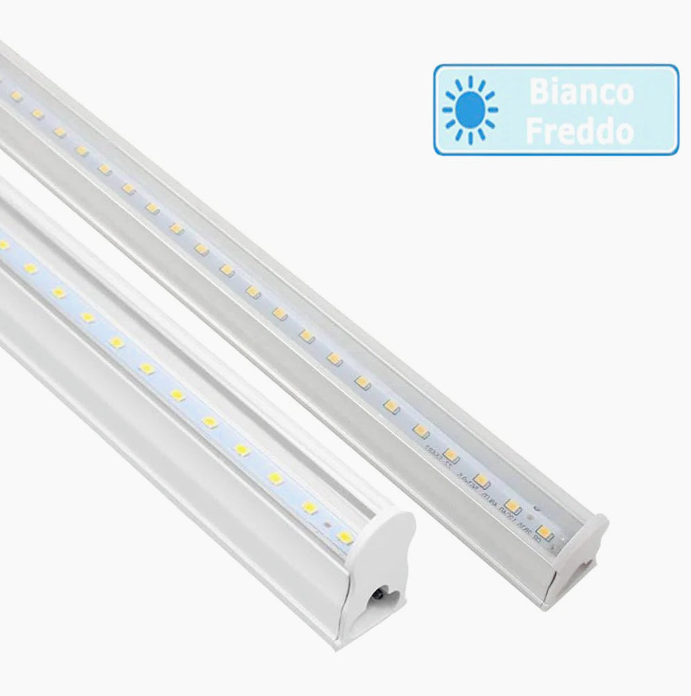 Sottopensile LED plafoniera neon tubo 90 cm – 18W, regolabile, luce moderna - ambraled