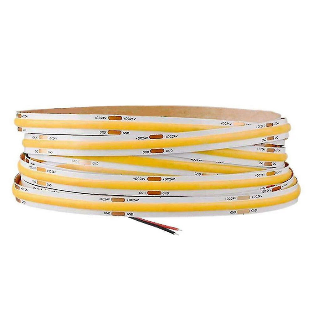 Striscia led COB strip 50MT 24V 600 watt luce fredda calda naturale - ambraled