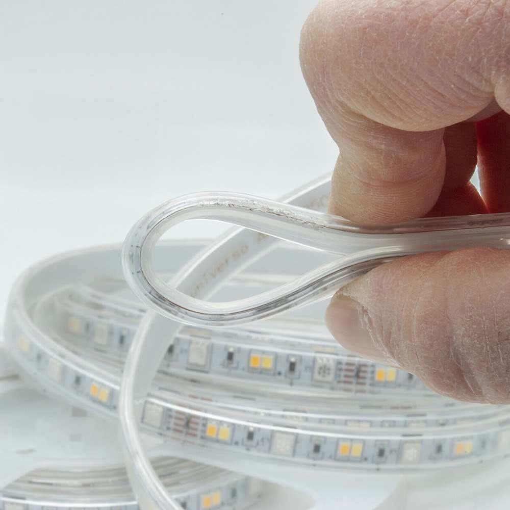 Strip led Smart rgb+ww 5050 5MT controllo app telecomando WI-FI 12V - ambraled