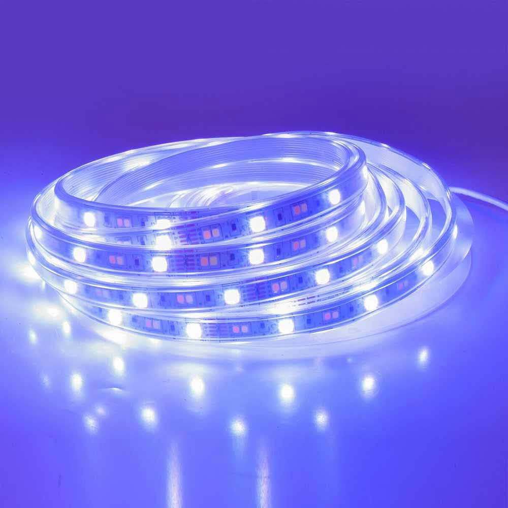 Strip led Smart rgb+ww 5050 5MT controllo app telecomando WI-FI 12V - ambraled