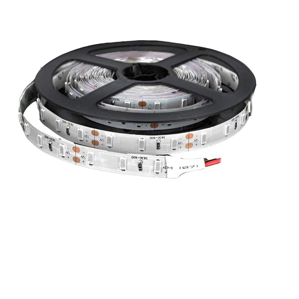 Striscia strip led 2835 flessibile da 5 metri adesiva 600 led luce blu - ambraled