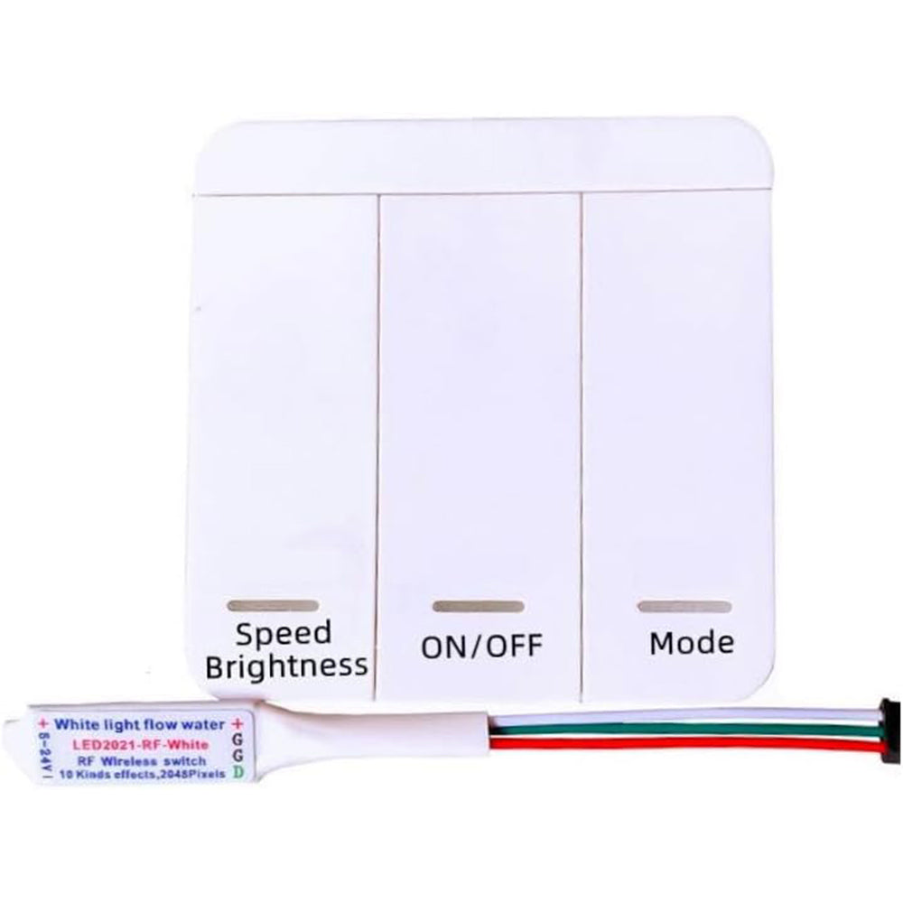 Striscia LED 600 indirizzabile 61W 24V 5m telecomando e effetti luce - ambraled