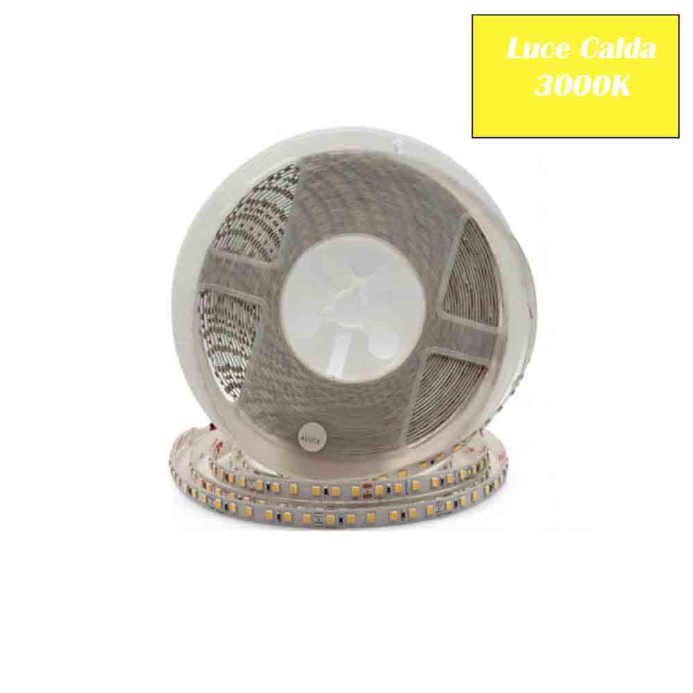 Striscia led strip 2835 10 metri 24V 50 watt luce 6500k 3000k 4000k - ambraled