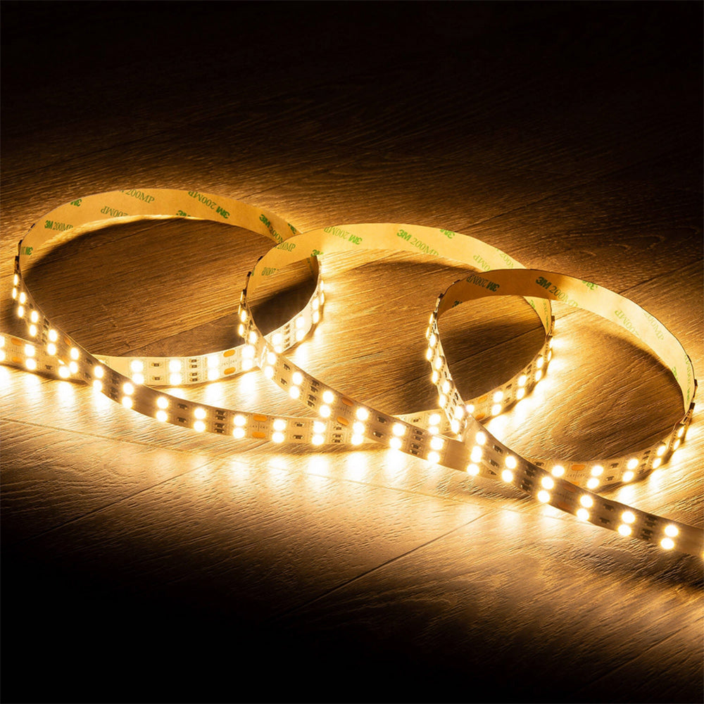 Striscia strip led 2835 24V 10MT 160 watt luce fredda calda naturale - ambraled