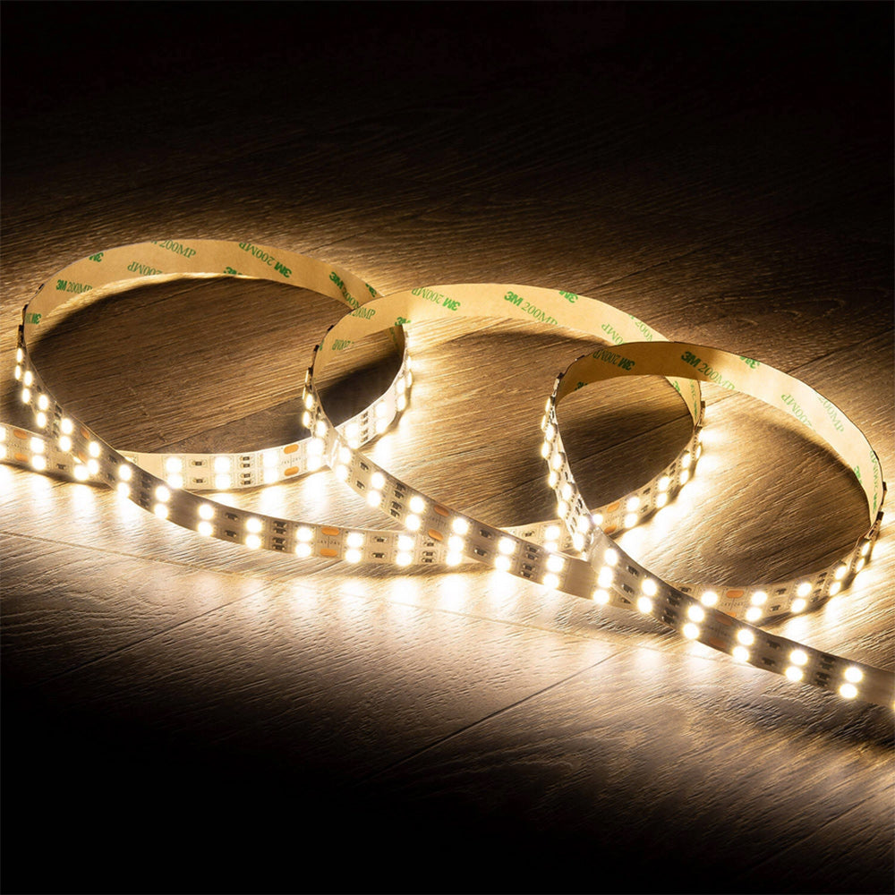 Striscia strip led 2835 24V 10MT 160 watt luce fredda calda naturale - ambraled