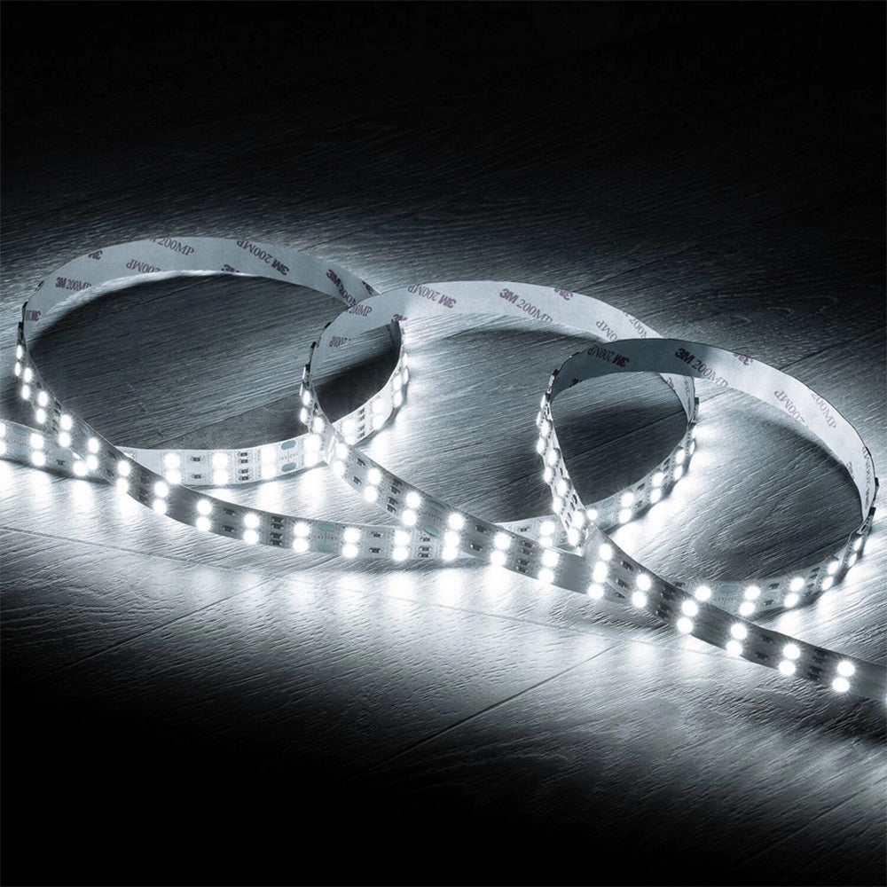 Striscia strip led 2835 24V 10MT 160 watt luce fredda calda naturale - ambraled